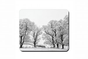 Winter Trees Cork Placemat 2