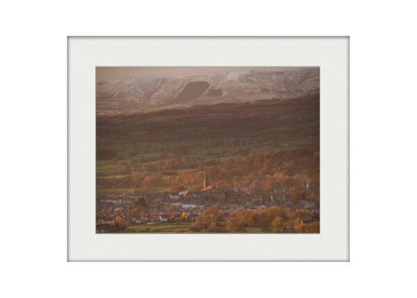 Clitheroe Evening | Mounted Print