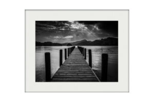 Coniston Jetty | Mounted Print