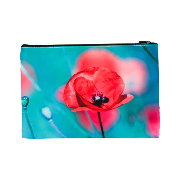 Cosmetic Bag Mockup – Poppies