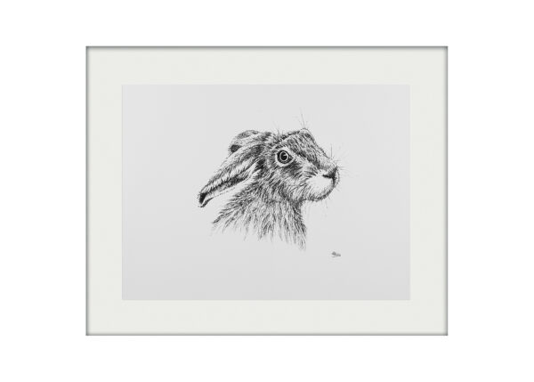 Tish Grant Hare Mounted