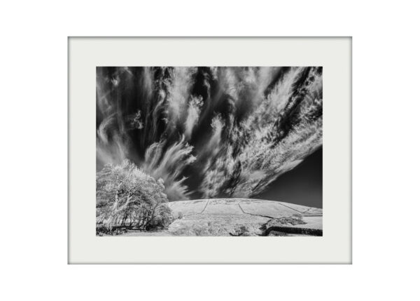 Clouds over Pendle A3 mockup