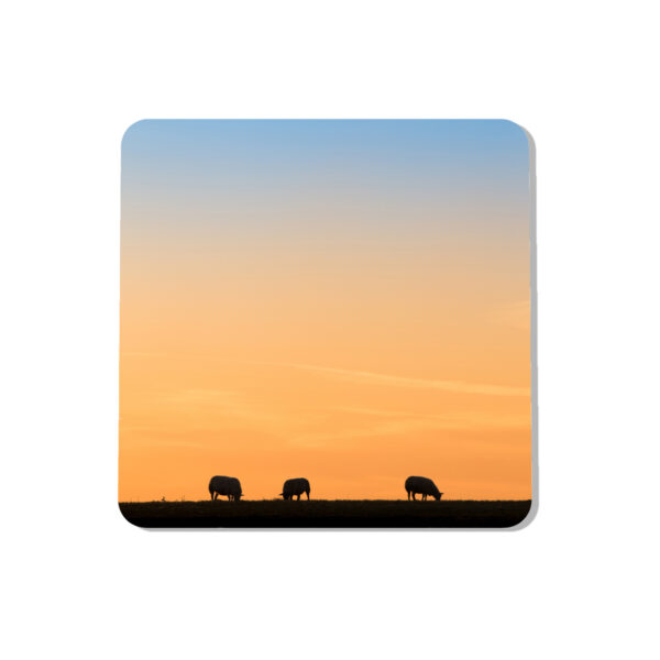 Sheep Silhouette Coaster