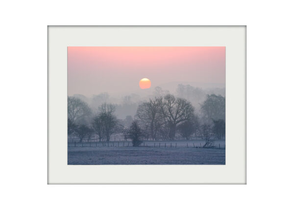 A3 Mockup | Ribble Valley Sunrise
